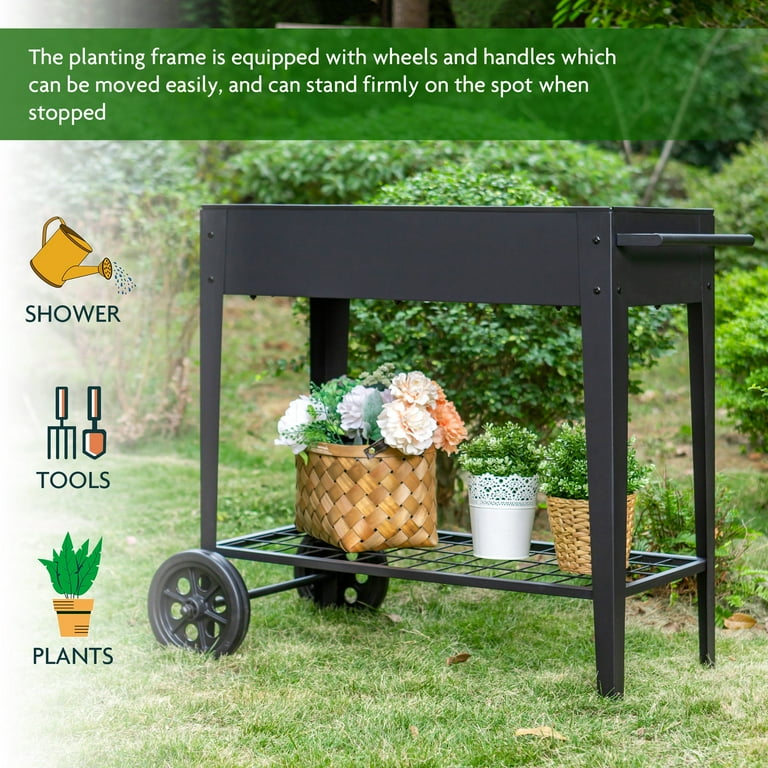 Free Shipping! Sophia & William Raised Planter Box with Legs Free Shipping! Sophia & William Raised Planter Box with Legs