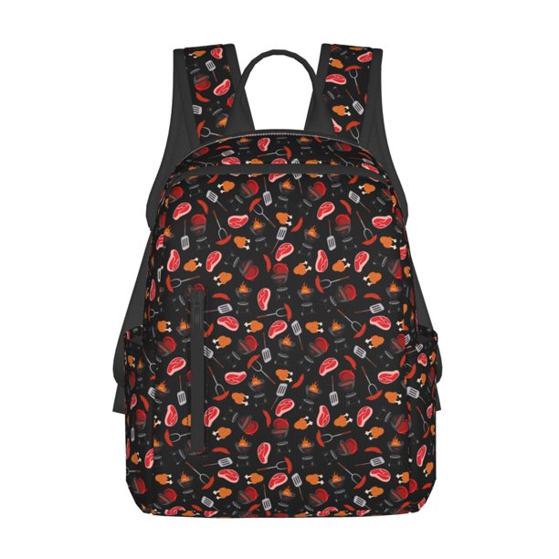 Disketp BBQ Mochila Ligera e Impermeable, Mochila de Día Resistente para Viajes, Senderismo y Uso Diario para Hombre y Mujer