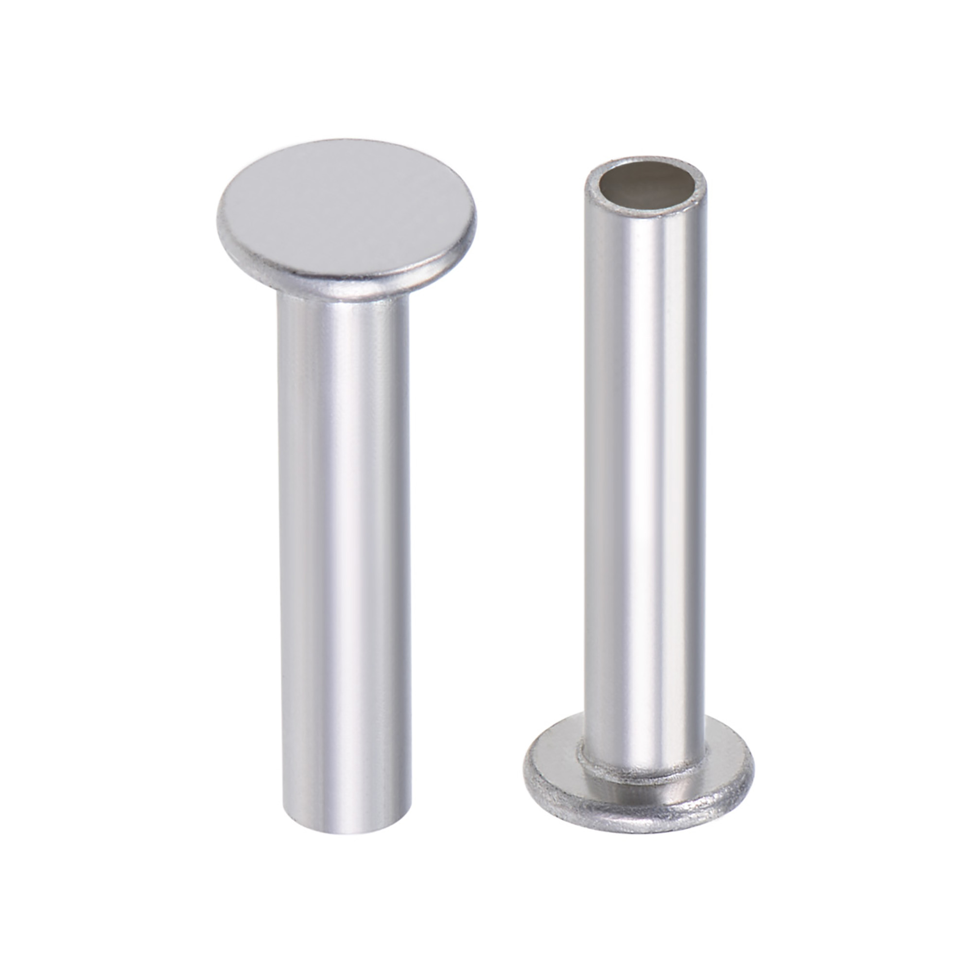 10 Rivets En Cuivre Tête Plate 15/64x1 Pouce - Uxcell - Neufs Pour Bricolage
