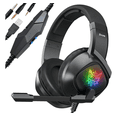 thumbnail image 1 of Audífonos Gamer  Bloosom  K19 Con micrófono Luz Rgb Led Negro, 1 of 4