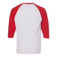 thumbnail image 2 of Gildan Heavy Cotton Raglan Three-Quarter Sleeve T-Shirt, 2 of 4