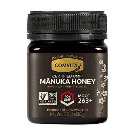 Comvita Raw Manuka Honey, Certified UMF 10+ (MGO 263+), 8.8 oz (250 g)