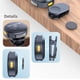 thumbnail image 5 of Cateissary Micrófono inalámbrico para teléfono celular, micrófono portátil con cancelación de ruido para móvil, fácil de usar. Electrónica Iluminación, 5 of 5
