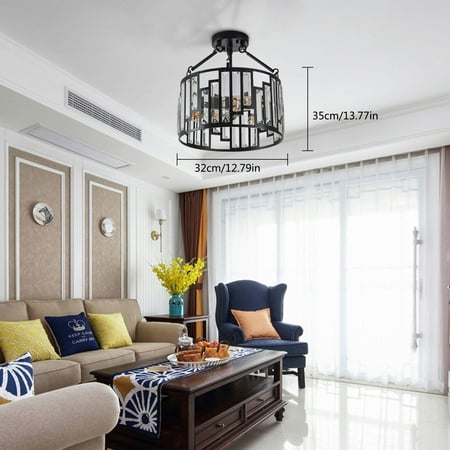 

DENEST Modern Ceiling Light Fixture Chandelier Flush Mount Lamp Bar Kitchen