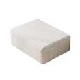 thumbnail image 6 of Sailvan Ottoman, Foot Stool Sofa Ottoman for Living Room & Bedroom, No Assembly Required, Plush Corduroy Fabric, Beige, 6 of 7