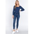 thumbnail image 2 of Long Sleeve Smocking Woven Top, 2 of 8