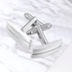 thumbnail image 4 of Guardurnaity Accesorios elegantes para caballeros a la moda. Gemelos de rayas sencillas. Accesorios versátiles. Regalo. Accesorios de disfraces, 4 of 6