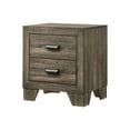 thumbnail image 5 of Beautiful Gray Finish 3Pc Full Size Upholstered Headboard Panel Bed Chest Nightstand Set, 5 of 7