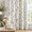 Emery-blue-40"W x 84"L (Pack of 2), variant on Pinch Pleat Linen Light Filtering Curtapanels Vintbotanical Fljacobean Print Window Drapes Withfiber Liner & Tab Hooks For Living
