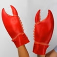 thumbnail image 4 of Garras de langosta gigante JAMW Guantes de disfraces rojas, 4 of 5