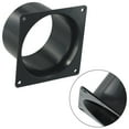 thumbnail image 3 of Sheng Yi 75-120MM ABS Wall Flange Connector for Ventilation Pipe Air Ducting Connection ,Home Improvement, 3 of 11