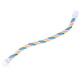 thumbnail image 1 of Parrot Rope Perch Flexible: Hanging Bird Cotton Rope Stand Parrot Cage Perch Toy, 1 of 4