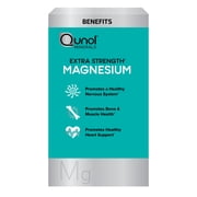 Qunol Magnesium Capsules 420mg, High Absorption Magnesium Supplement, Extra Strength, Bone and Muscle Health Supplement, 120 Count