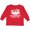 Red, variant on Inktastic Yellowstone National Park with Bear Mountains and Trees Boys or Girls Long Sleeve Toddler T-Shirt