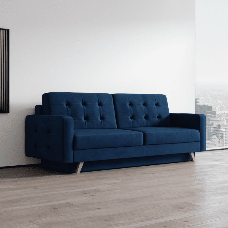Meble Furniture Vegas Queen Sofa Bed with Storage Multiple Colors Walmart