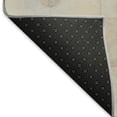 thumbnail image 3 of Addison Rugs Mayfield Washable Cowhide Scallop Diamonds Ivory Rectangle Rug, 10' x 14', 3 of 6