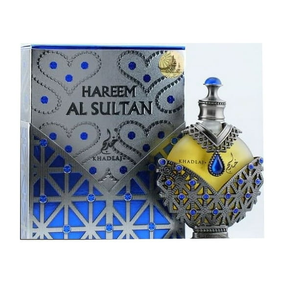 Khadlaj Hareem Al Sultan Parfum Huile Concentrée Bleu 35 ml Vaporisateur pour Femmes