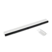 Wireless Wii Sensor Bar, Wireless Infrared Ray Remote Sensor Bar, TSV Replacement Wii U Signal Receiver Motion Sensor Bar, Infrared Ray Inductor w/ Stand Fit for Nintendo Wii/Wii U Console