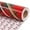 Red Tartan Plaid, variant on NestE Reversible Christmas Wrapping Paper - 17 Inch X 33 Feet (46.7 sq. ft. ttl.) - Snowflake and Polka Dots Design Perfect for Xmas, Party, Holiday Gift Wrap