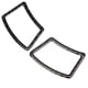 thumbnail image 5 of Dashboard Air Vent Frame 2pcs Dashboard Air Vent Trim Soft Carbon Fiber Frame Fit For 5 Series E60/E61 2004-2010 ANGGREK Otros Vehículos, 5 of 8