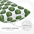 thumbnail image 5 of Fotbe Happy Watermelon Pillow Cases - Envelope Closure - Luxury, Extra Soft, Cooling Pillow Covers - Wrinkle, Fade, Stain Resistant-14"x20", 5 of 8