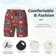 thumbnail image 3 of Fotbe Dragons2 Traje de Baño para Hombre – Shorts de Natación de Secado Rápido con Forro y Bolsillos-Small, 3 of 6