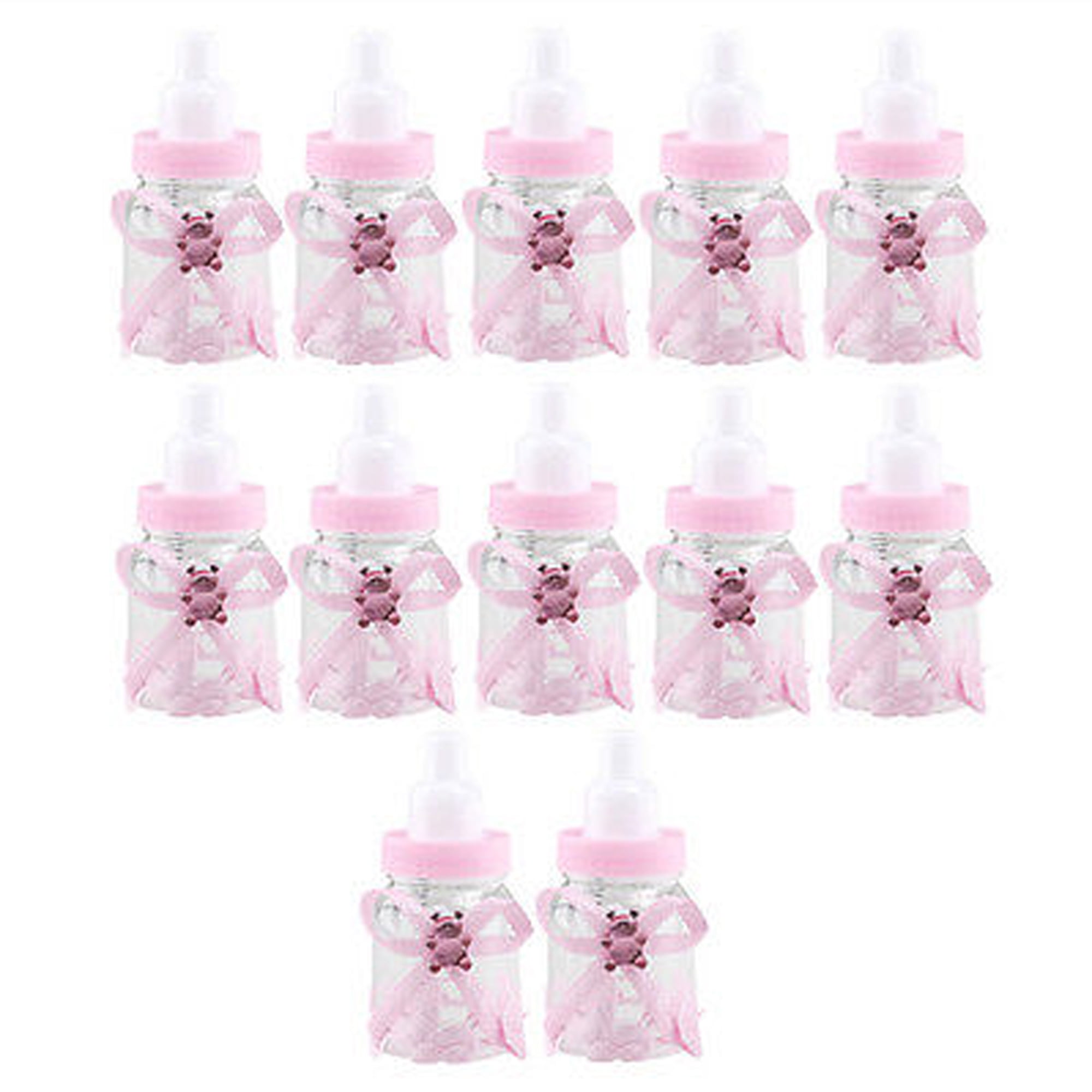 Large Fillable Bottle Baby Shower Favors Decoration Keepsake Plastic Milk Bottle 