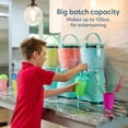thumbnail image 4 of Nostalgia 128 oz. Portable Margarita Maker and Slushie Machine with Easy-Flow Spout, Aqua, 4 of 6