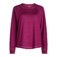 thumbnail image 3 of Joyspun Women’s Hacci Knit Sleep Top with Long Sleeves, Sizes XS-3X, 3 of 3
