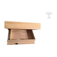 thumbnail image 1 of Estante flotante con cajón montado en la pared con compartimento para una fácil instalación y estante de almacenamiento para decoración del hogar con, 1 of 7