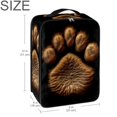 thumbnail image 6 of Print Polyester Shoe Box Organizer, 23x31cm/9x12in Storage Container for Closet Organization, 6 of 7