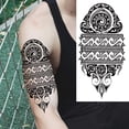 thumbnail image 6 of Waterproof Long Lasting Body Art Stickers Fake Skin Decals for Women Men Party Festival Makeup, 6 of 10