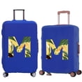 thumbnail image 1 of Luggage Cover Travel Suitcase Protective Cover for Trunk Case 18 ''-28 '' Foldable Elastic Suitcase Cover Floral Lettern Pattern 8floral M M, 1 of 1