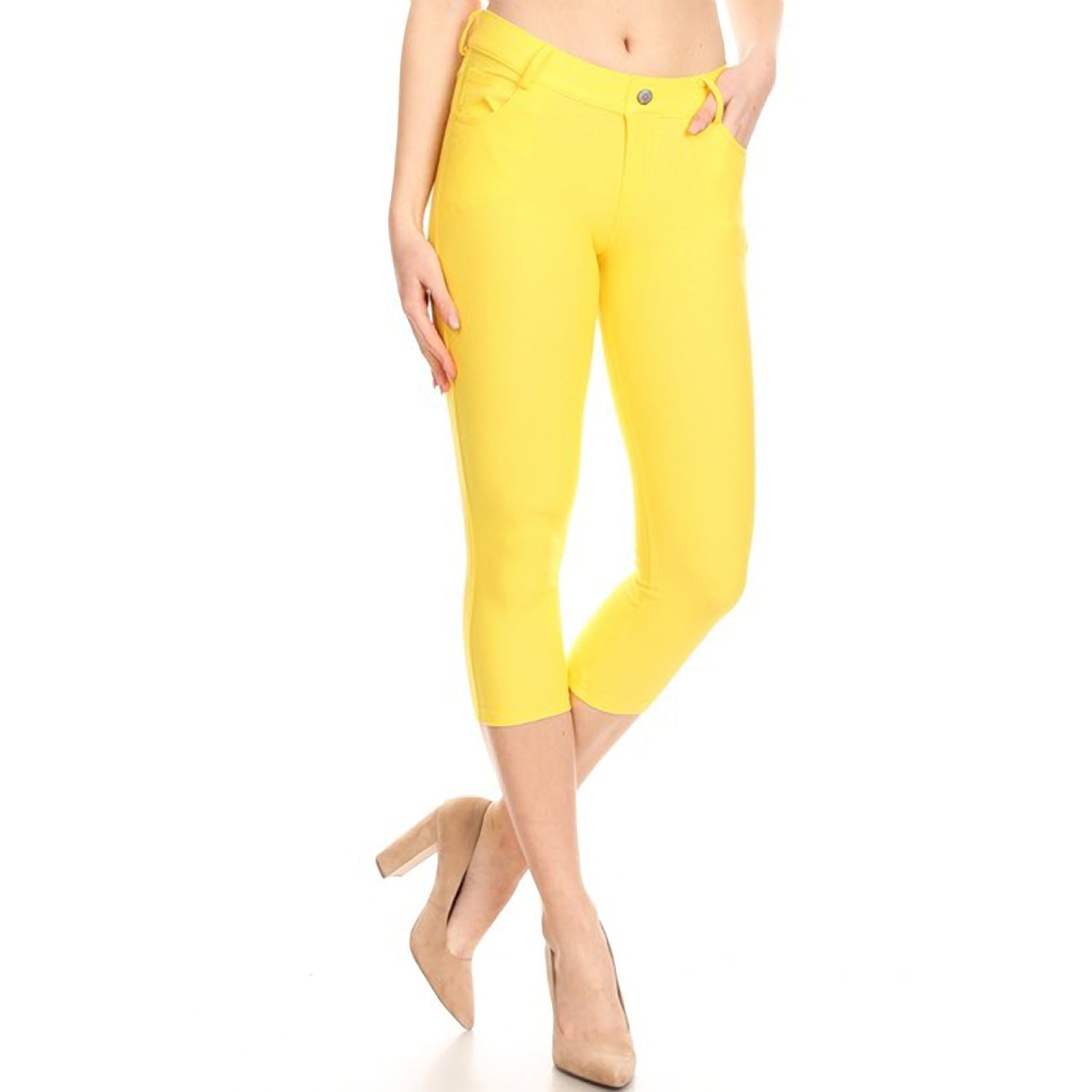 weekday row white jeans