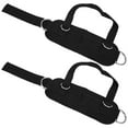 thumbnail image 4 of Fitness Ankle Straps, Fitness Ankle Cuffs Hook And Loop Strap Design Ankle Straps For Cable Machine Double D-rings With An Extra Strap For Lower Body Movement, 4 of 8