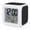 Black, White, Gray, variant on Beige White Polka Dots Digital Alarm Clock for Bedrooms, Smart LED Alarm Clock with 7 Color Changing Night Light, Modern Abstract Art Rustic Silent Wake Up Clocks for Sleep Study Cooking 3.2"x3.2"