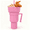 Pink, variant on 40oz 2-in-1 Popcorn and Drink Cup – Reusable BPA-Free PP Plastic, Leak-Proof Family Snack Container for Movies, Parties & Travel