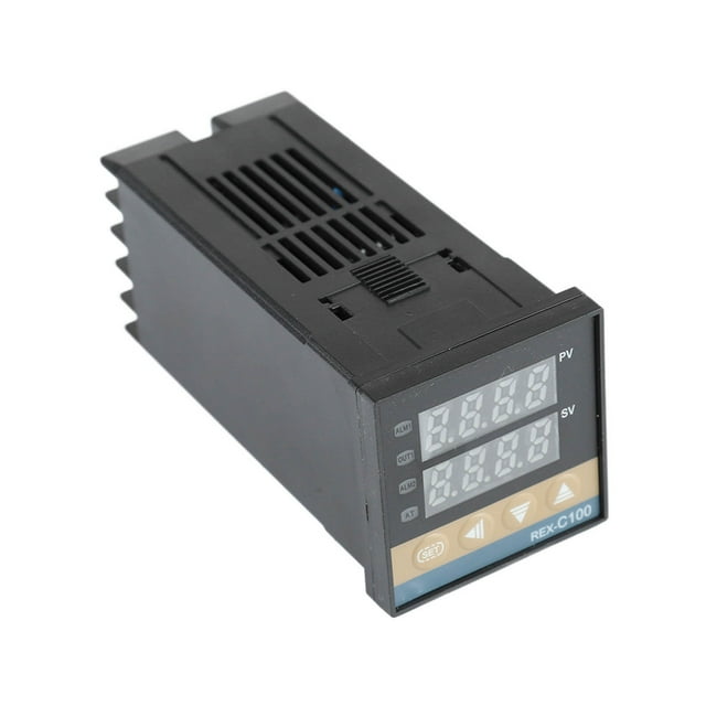 Kit de Contrôleur de Température de PID Thermostat Haute Précision Programmable REX C100 Contrôleur Numérique 100 240V