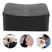 Clispeed Shampoo Bowl Cushion Ergonomic Design for Comfortable Hair Washing Support 1Pcs Black