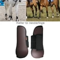 thumbnail image 4 of Bota de pierna de caballo Envuelve la pierna trasera delantera Las botas de L Delantero Sharpla botas de tendón de caballo, 4 of 8