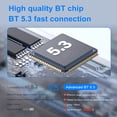 thumbnail image 1 of Gancho Para La Oreja Módulo De Audífonos Inalámbricos Módulo inalámbrico BT20XS Conector de gancho para la oreja compatible con Bluetooth 5.3 (2 pines), 1 of 7