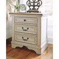 thumbnail image 2 of Signature Design by Ashley B743-93 Realyn Nightstand Chipped White, 2 of 5