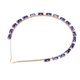 thumbnail image 4 of Diadema de diamantes de imitación Material Premium Alta Durabilidad Cómodo Desgaste Elástico Mujeres Diademas, 4 of 8