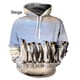 thumbnail image 3 of Sudadera con capucha con estampado de pingüino en 3D, sudadera con capucha con gráfico de animales, sudadera de moda para niños, sudaderas divertidas, ropa Harajuku, sudadera con capucha, 3 of 5