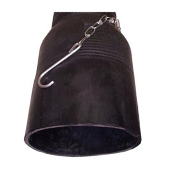 Crushproof CRU-F575 Oval Tailpipe Adapter For Exhaust Hose - 3.5 x8.5 In.