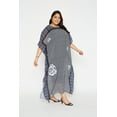 thumbnail image 2 of Oussum Kaftan Dress Beach Cover up Maxi Caftan Dresses One Size Fit S-XL, 2 of 5