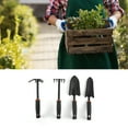 thumbnail image 4 of Nikou Ensemble d'outils de râteau de Pelle de Jardin Accessoires de Jardinage 4 pièces/Ensemble Maison épaissie pour la Plantation de Fleurs, Fer + Plastique, 4 of 11