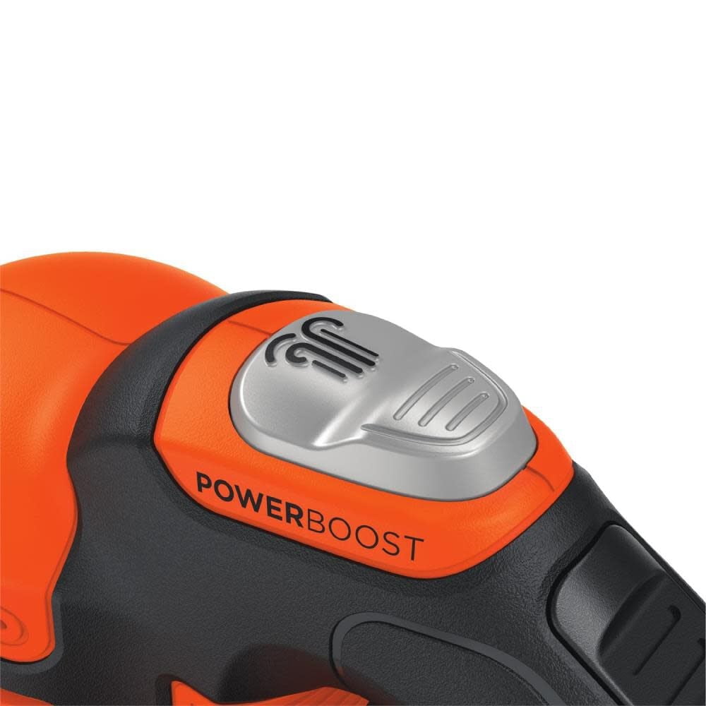 BLACK+DECKER 20V MAX* Cordless Sweeper with Power Boost, LSW321 — Residential Use, Standard Application