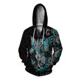 thumbnail image 3 of Ropa de otoño para hombre, sudaderas con capucha informales y cómodas con cremallera, ropa Y2k, sudadera con capucha con estampado de personajes y diseño súper genial, 3 of 5