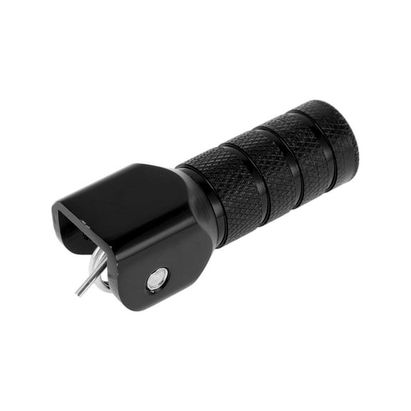 Unique Bargains Black Motorcycle Shifter Footrests Pegs for Suzuki RMZ Cylinder Square Shift Foot Rests Peg Footboards Aluminum Alloy 1 Pc